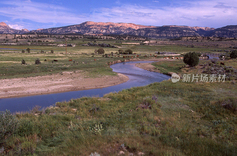 塞维尔河养牛场Hatch Utah Bryce Canyon国家公园